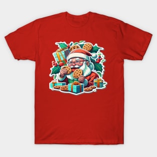 Santa Milk & Cookies T-Shirt